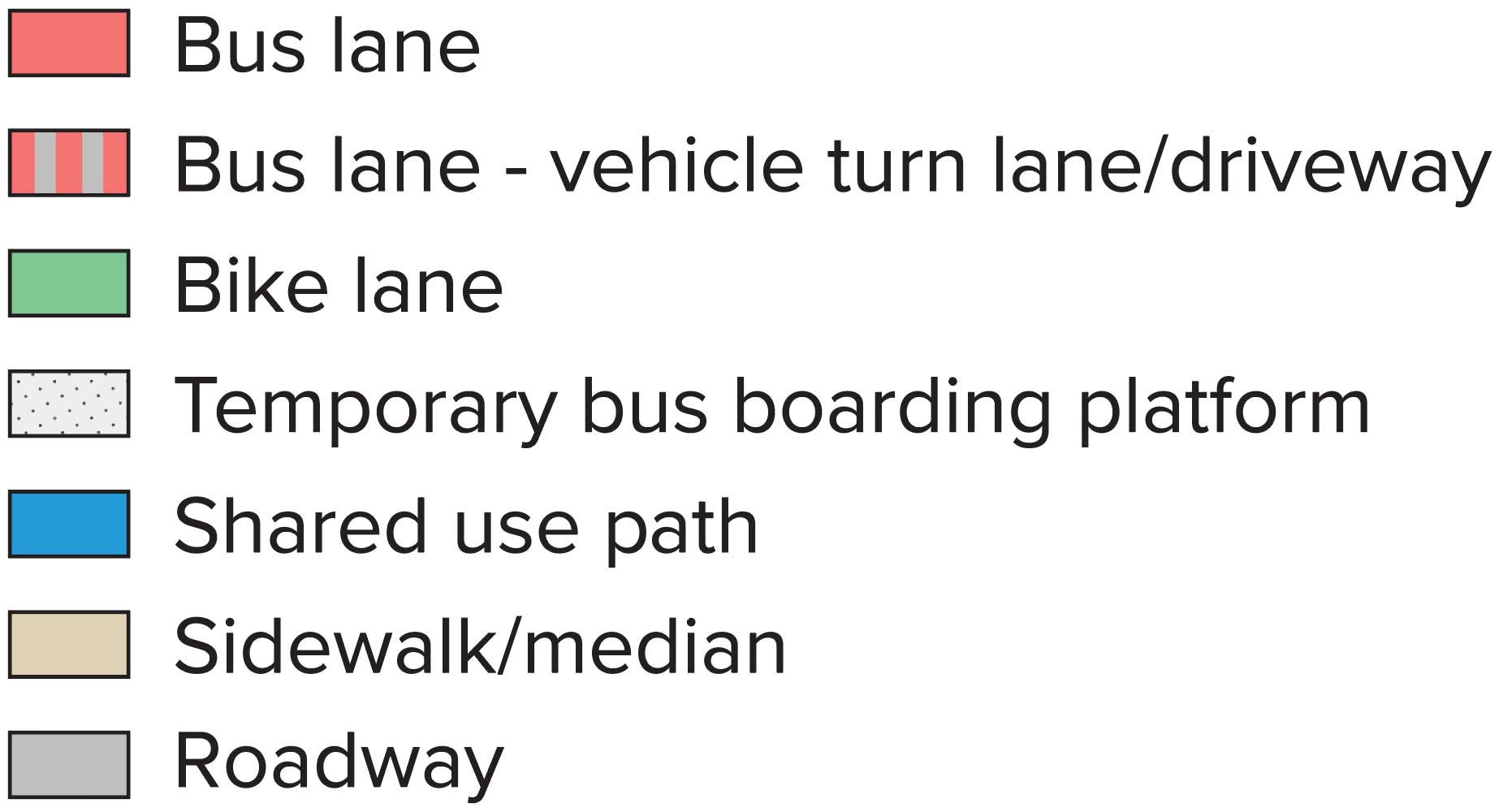 Legend for the interactive map.